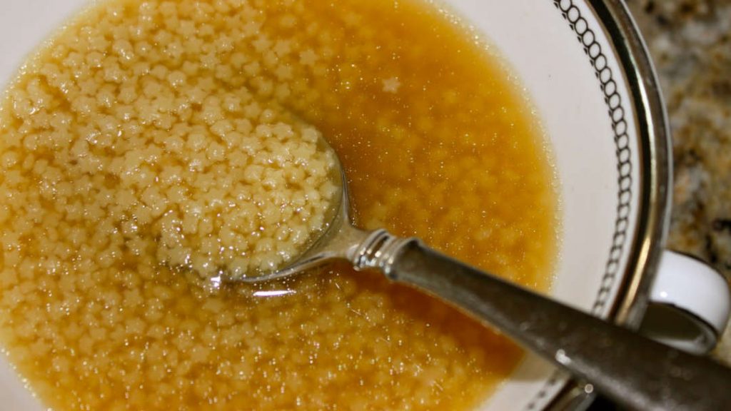 La pastina in brodo panacea di